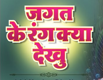 जगत के रंग क्या देखूं, तेरा दीदार काफी है भजन लिरिक्स